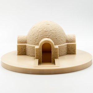 Star Wars Tatooine Home of Luke Skywalker 3d printed architectural model image 2