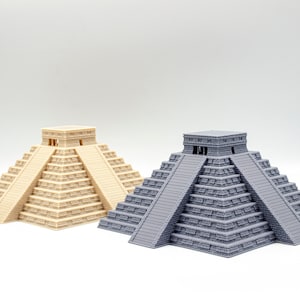 Chichen Itza Mayan Pyramid - Temple of Kukulcan 3d printed model
