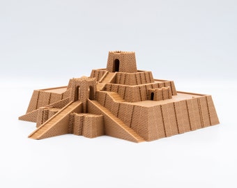 Ziggurat of Ur Ancient Sumerian Architectural Model