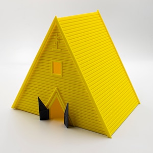 Midsommar Yellow Pyramid Temple 3d printed model image 1