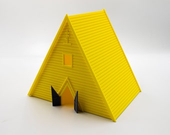 Midsommar Yellow Pyramid Temple 3d printed model