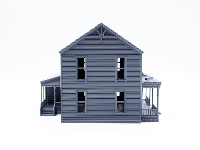 Michael Myers Halloween House 3d printed building model paintable architectural miniature image 10