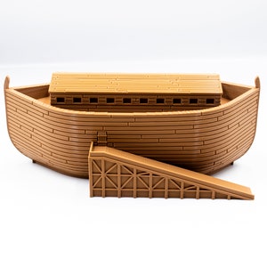 Noah's Ark 3d printed ancient Biblical model