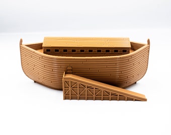 Noah's Ark 3d printed ancient Biblical model