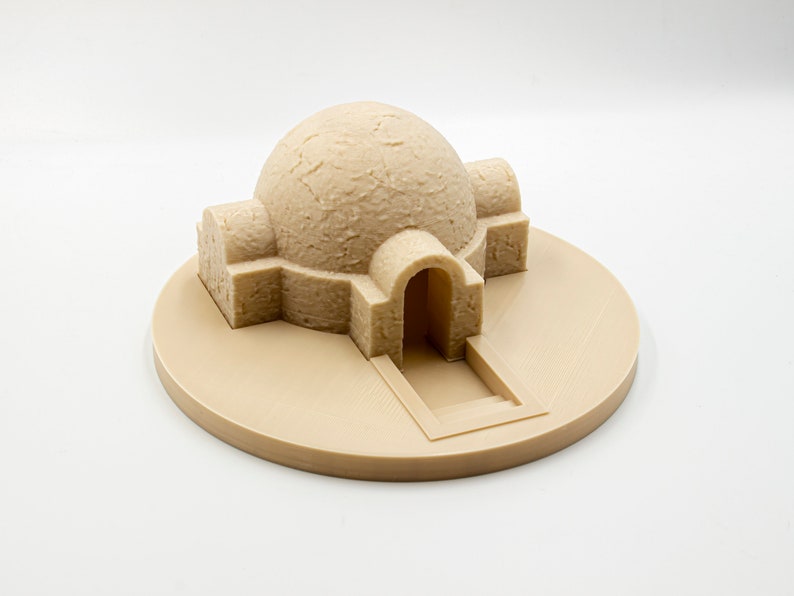 Star Wars Tatooine Home of Luke Skywalker 3d printed architectural model image 4