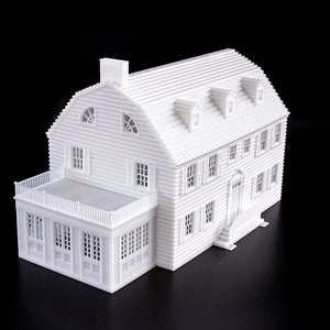 Amityville Horror Haunted House 3d printed model paintable architectural miniature zdjęcie 8