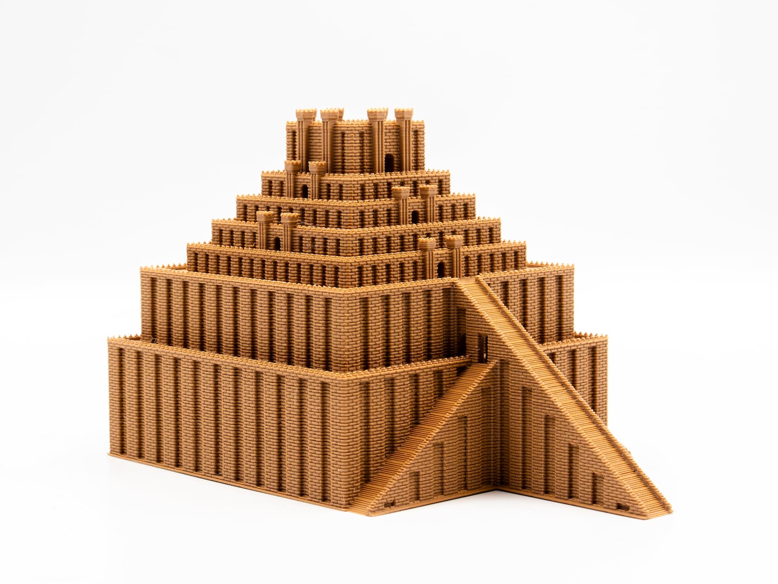 Ziggurat of Marduk Etemenanki 3d Printed Ancient Babylon Temple Model ...