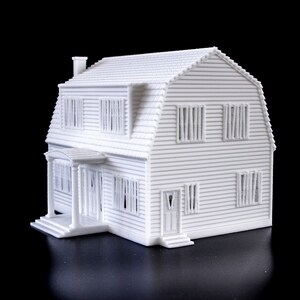 Freddy Krueger Haunted House 3d printed model paintable architectural miniature building image 4