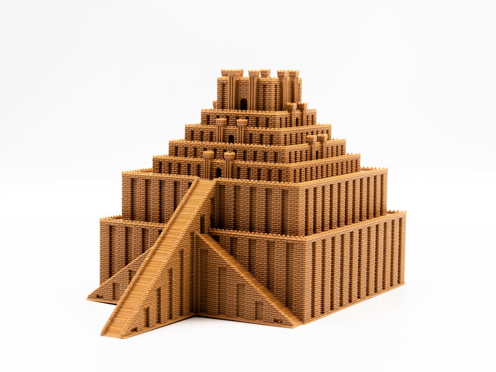 Ziggurat of Marduk Etemenanki 3d Printed Ancient Babylon Temple Model ...