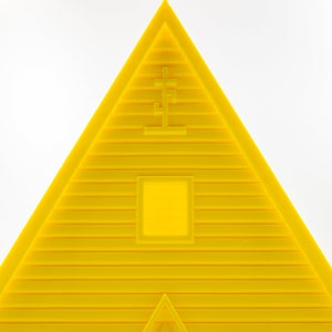 Midsommar Yellow Pyramid Temple 3d printed model image 5