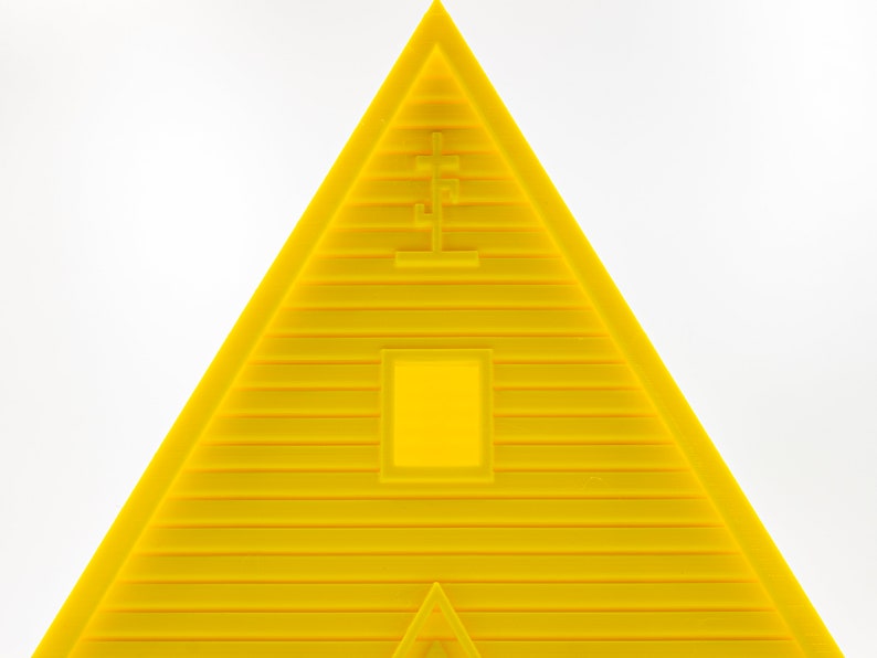 Midsommar Yellow Pyramid Temple 3d printed model image 5