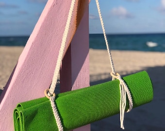 Macrame Yoga mat strap Hand Made| DIFFERENT COLORS AVAILABLE