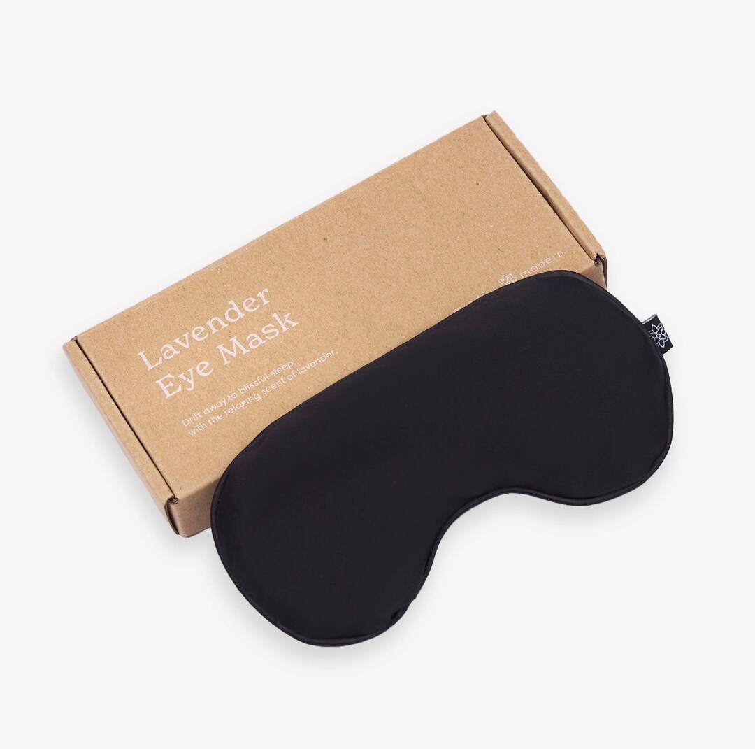 Lavender & Flaxseed Eye Mask, Weighted Eye Mask, Lavender Filled