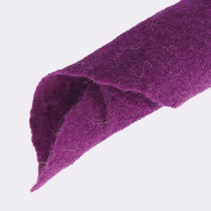 Custom Felt Sheets of Purple Color 3 MM Thickness custom sizes Pure Wool Felt Sheets for Felting, Craft, Embroidery, DIY and Project work