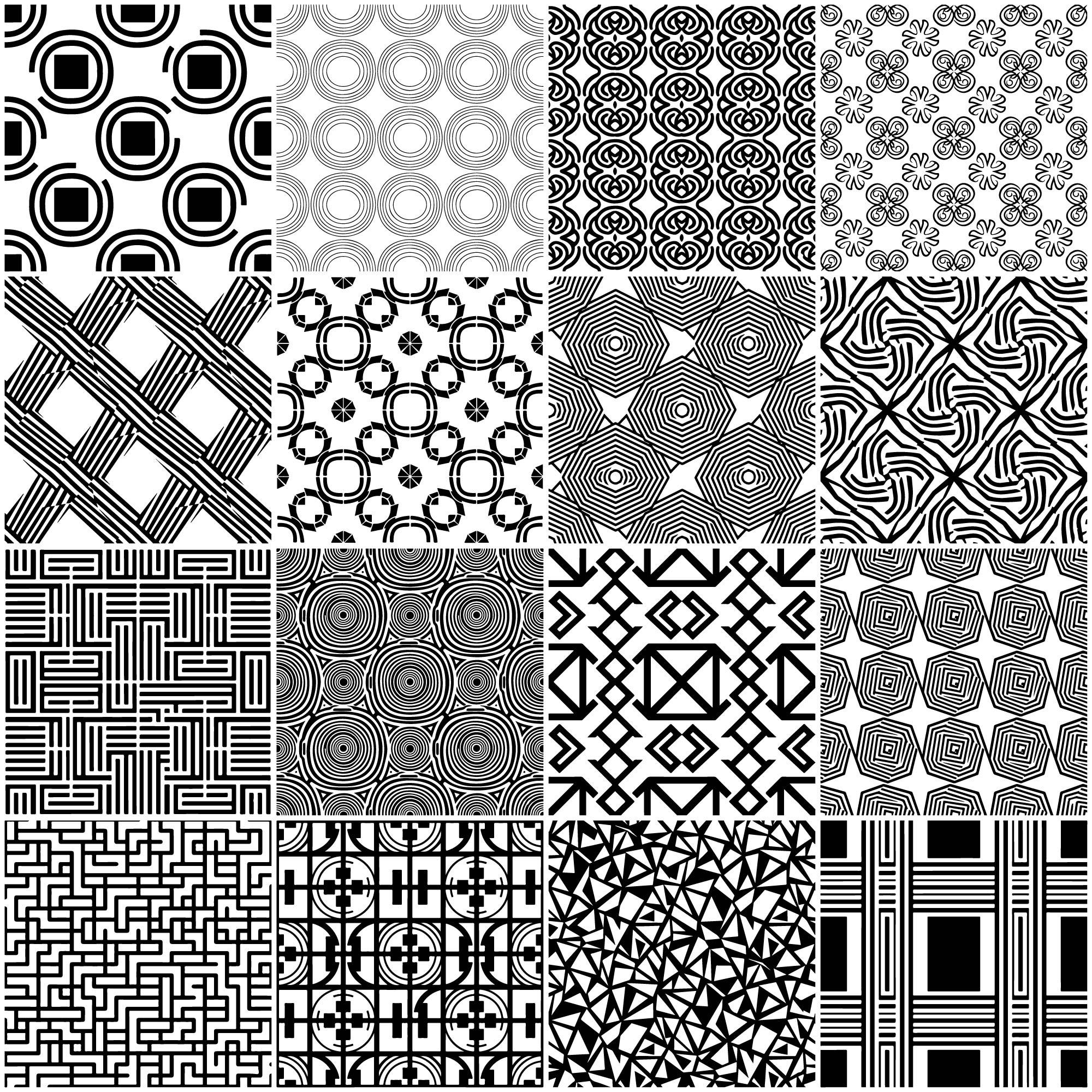 Geometric Seamless Pattern Svg Bundle |lines Pattern Svg |vintage ...