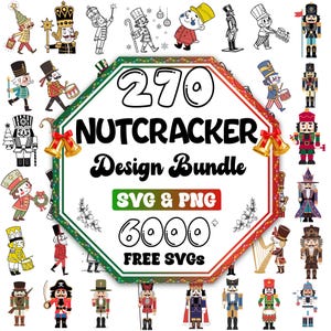 Nutcracker Svg | Christmas Nutcracker PNG Bundle | Nuts About Christmas | Merry Christmas Png | Pink Nutcracker | Nutcracker University Png