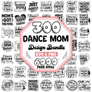 Dance Mom Svg | Dance Svg Bundle | Dance Png | Dance Quotes Svg | Dance Lover Svg | Dance Coach Svg | Dance Shirt Svg | Retro Dance Svg
