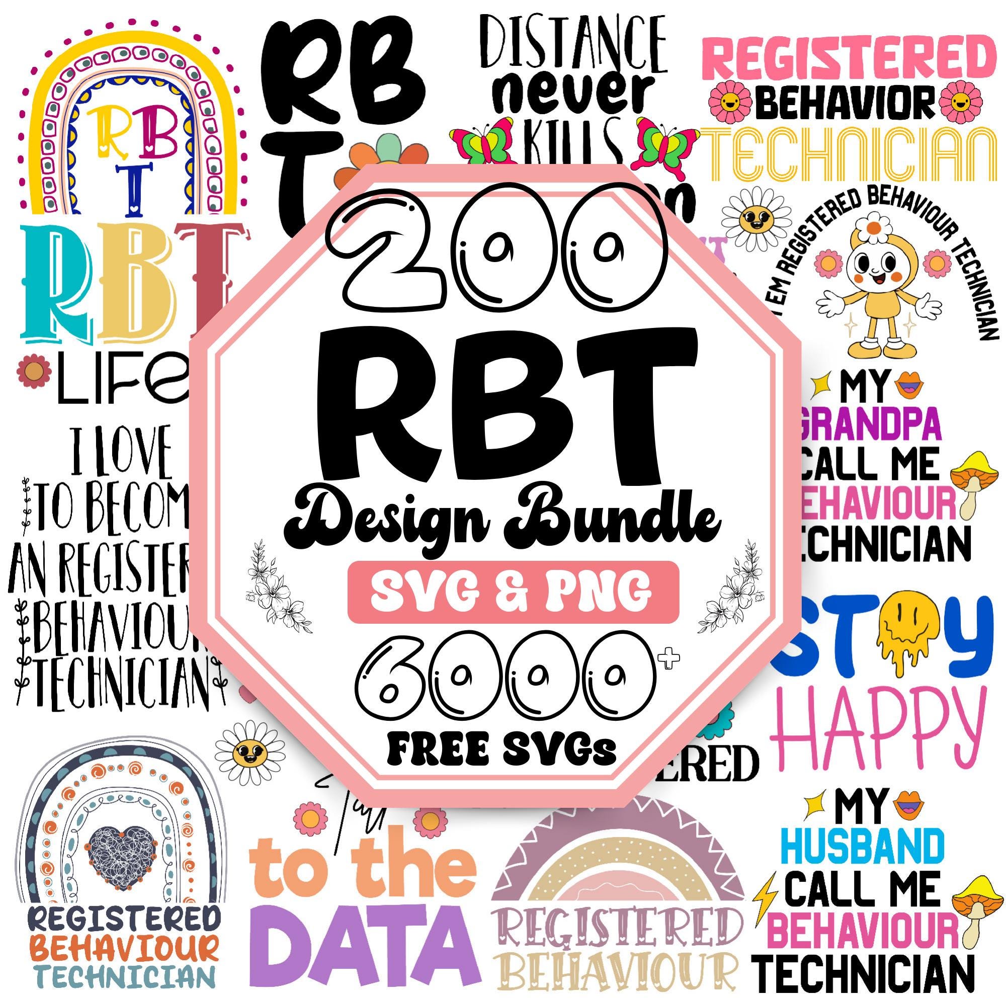 Registered Behavior Technician Svg | Rbt Png | Rbt Svg | Bcba Svg | Behavioral Therapist Svg | Aba Therapist Svg | Behavior Specialist Svg