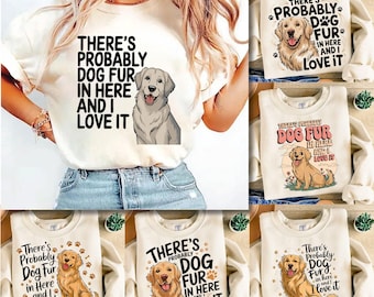 Dog Fur Quote PNG Bundle | Trendy Dog Lover Gift (Digital Download)