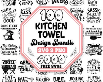 Kitchen Towel Svg Bundle |Dish Towel Svg |Kitchen Towel Quotes Svg |Funny Cooking Svg |Dish Towel Sayings Svg |Tea Towel Svg |Cooking Quotes