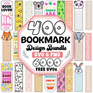 Bookmark Svg | Bookmark Template Bundle Svg | Bookmark Label Tags | Bookmark Printable | Bookmark Clipart | Bookmark templates for Cricut