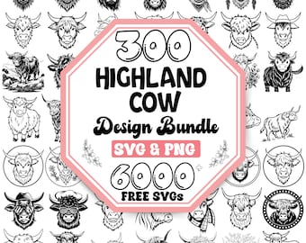ハイランド牛 SVG | ハイランド牛 PNG | ハイランド牛の頭 SVG 牛 SVG | かわいい牛 SVG | 牛 PNG | ハイランド牛 SVG バンドル | かわいい赤ちゃんハイランド SVG