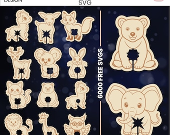 Funny Bread Bag Clip SVG Bundle: Laser Cut Kitchen Organizer (Digital Download