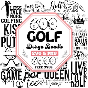 Golf Svg | Golf Svg Bundle | Golf Png | Split Monogram Svg |Golf Name Frame |Golf Club Svg |Golf Ball Svg |Cut files for Cricut & Silhouette