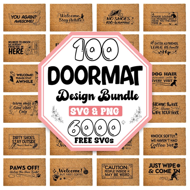 Rustic Front Door Mats - Etsy