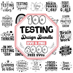 Testing SVG Bundle |Testing Quotes Svg |Test Day Svg |Motivational Quotes Svg |Test Saying Svg |Testing Coordinator Svg |Teacher Testing Svg