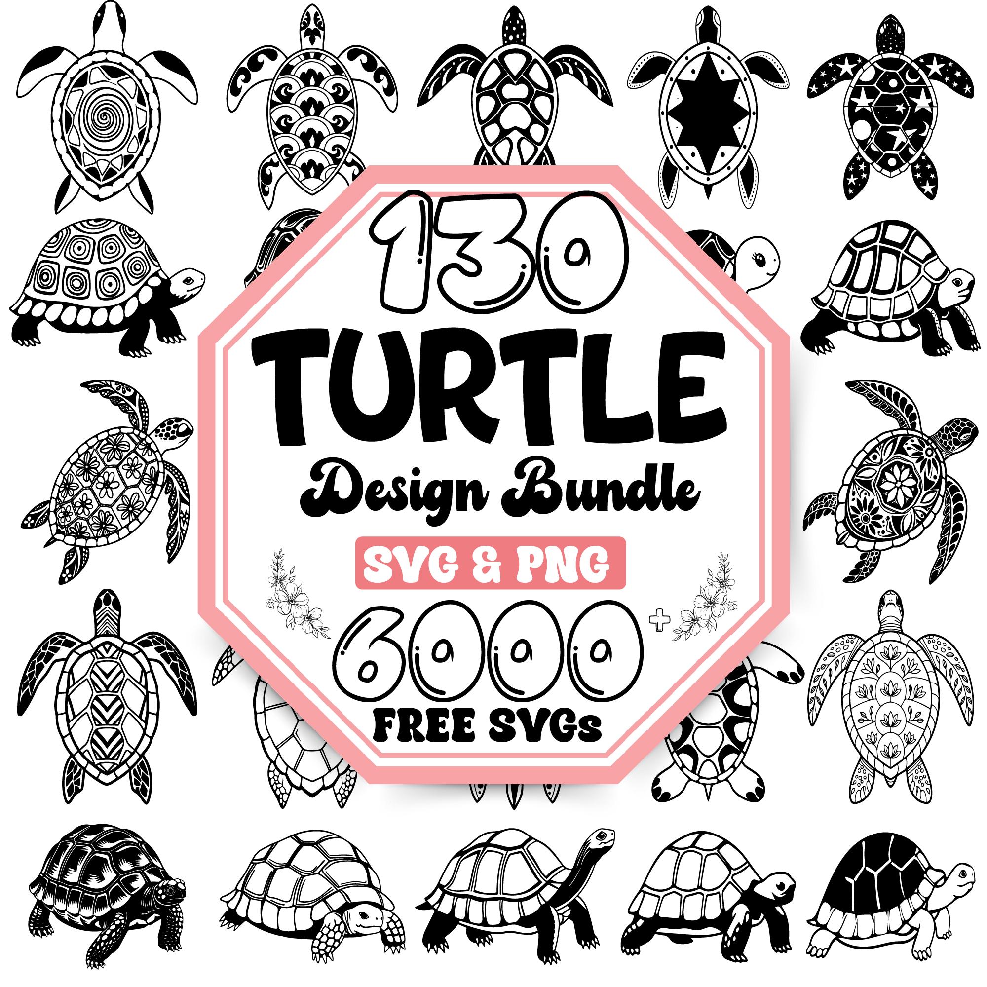 Turtle SVG Bundle | Ocean Animal Designs (digital Download) - Etsy