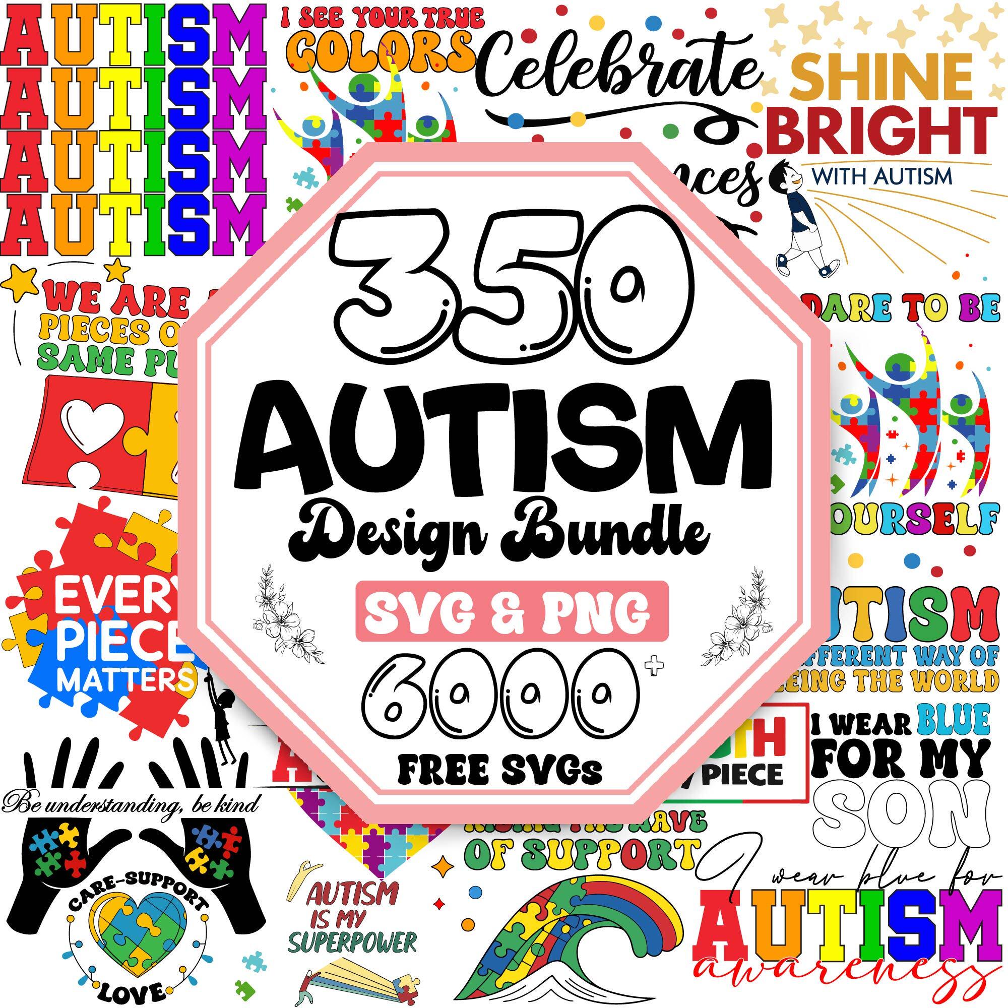 Autism Svg Bundle |motivational Svg |autism Awareness Svg |autism Png ...