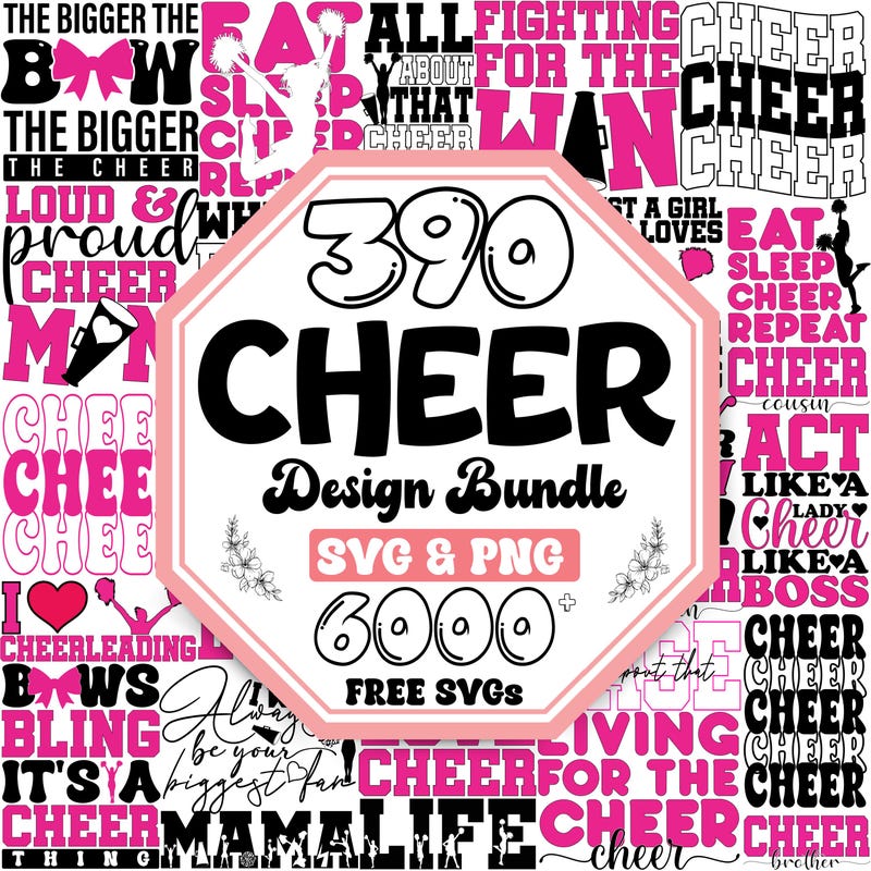 Cheerleading Svg - Etsy