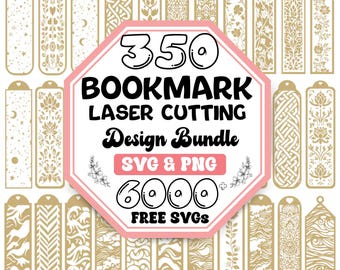 Pacote de designs SVG de marcadores cortados a laser (download digital)