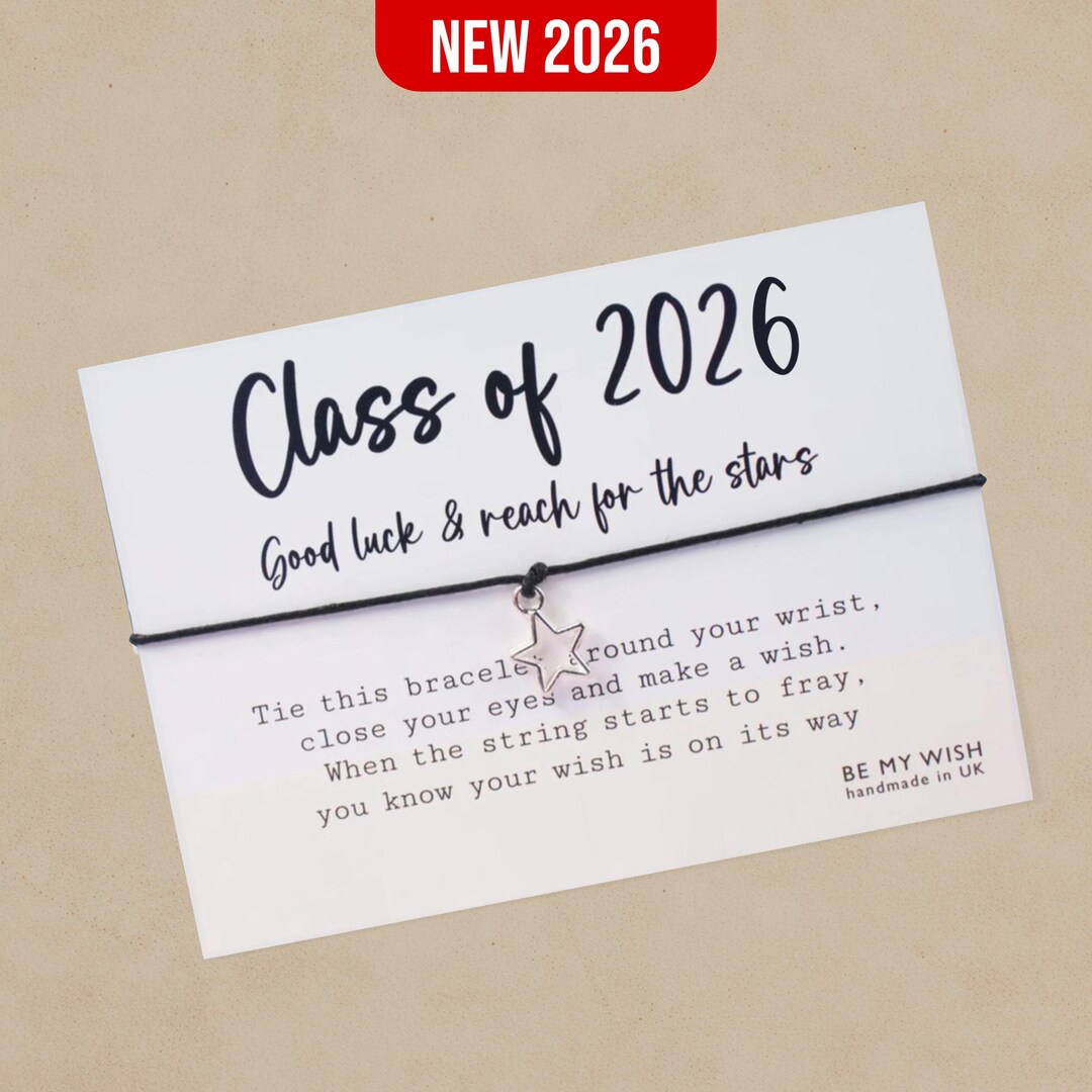 Class of 2026, BULK, School Leavers Gift, Gift From Teacher, Wish ...