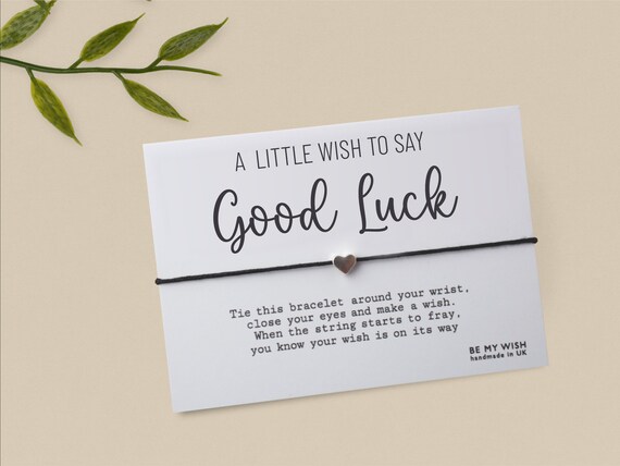 Good Luck Gift, Wish Bracelet, Lots of Luck, Charm Bracelet, Luck