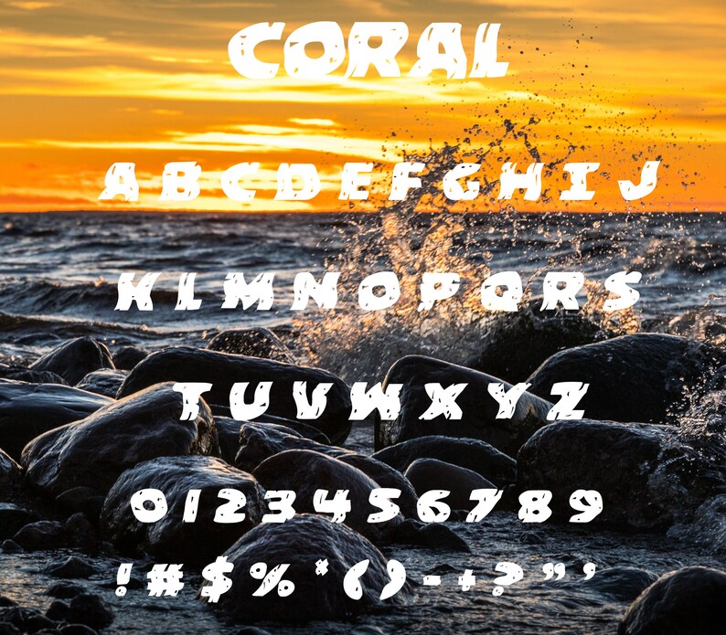 30+ Stone Rock Fonts 