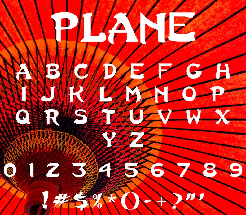 7 Japanese Fonts ttf, WOFF, WOFF2, PS, Formats Included Fonts for