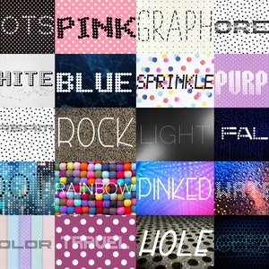 30+ Dotted Fonts &quot;TTF, WOFF, WOFF2, PS, Formats Included&quot; Fonts for Cricut, Cricut Fonts, Procreate Fonts, Commercial Use Font
