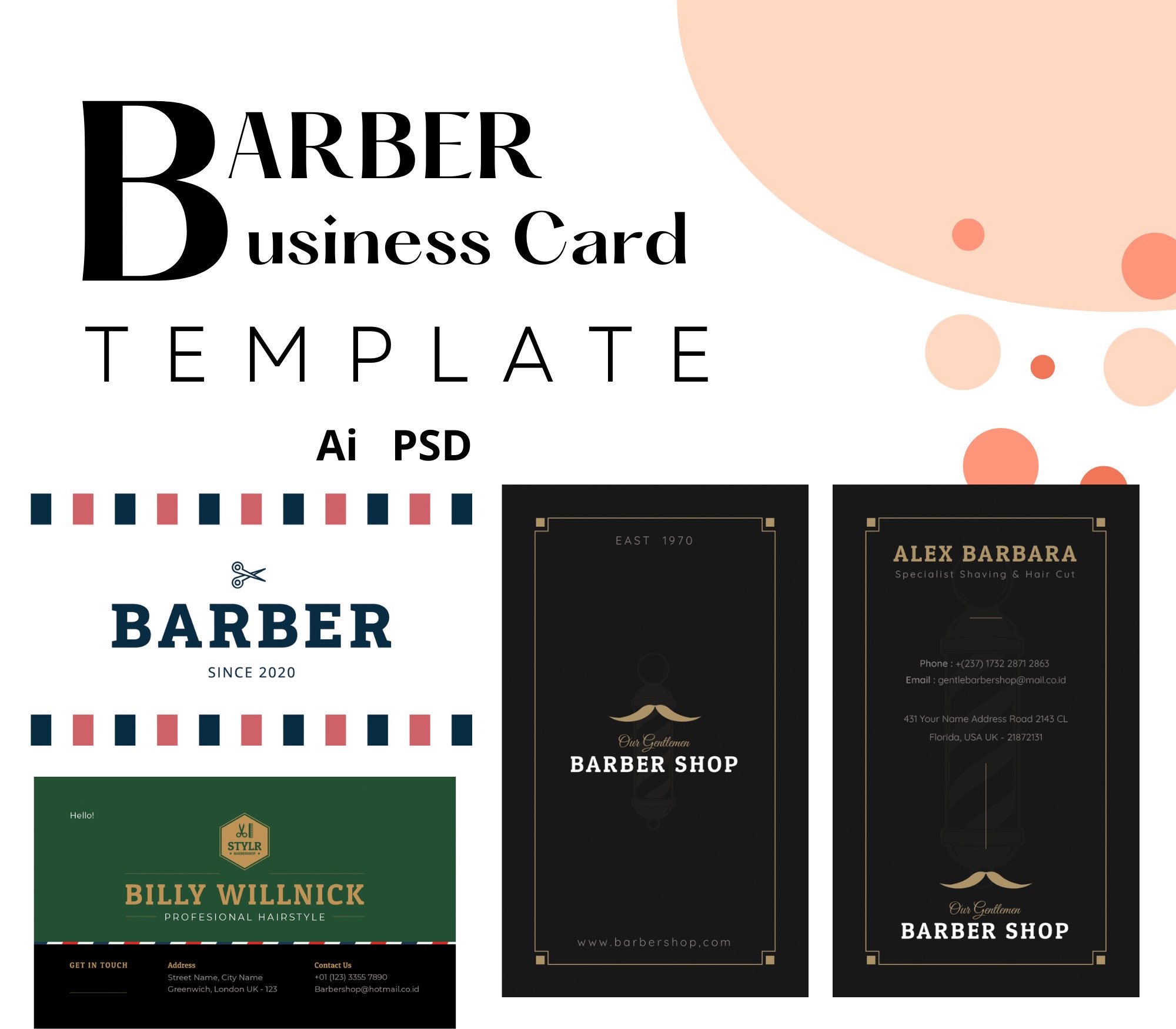 Barber Id Card