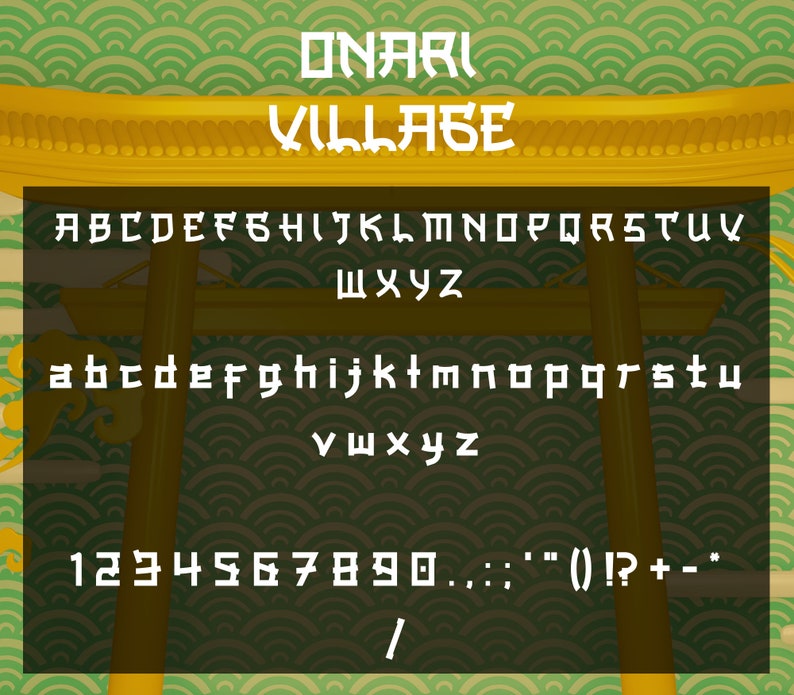 10 Japanese Fonts Bundle Canva Fonts, Cricut Fonts, Procreate Fonts