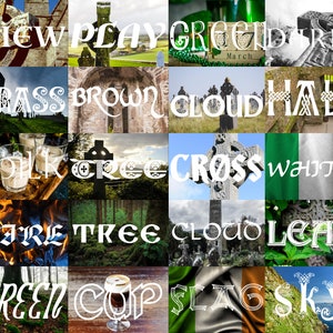 65+ Ierse Keltische lettertypen "TTF, WOFF, WOFF2, PS, inclusief formaten" lettertypen voor Cricut, Cricut-lettertypen, Procreate-lettertypen, lettertype voor commercieel gebruik