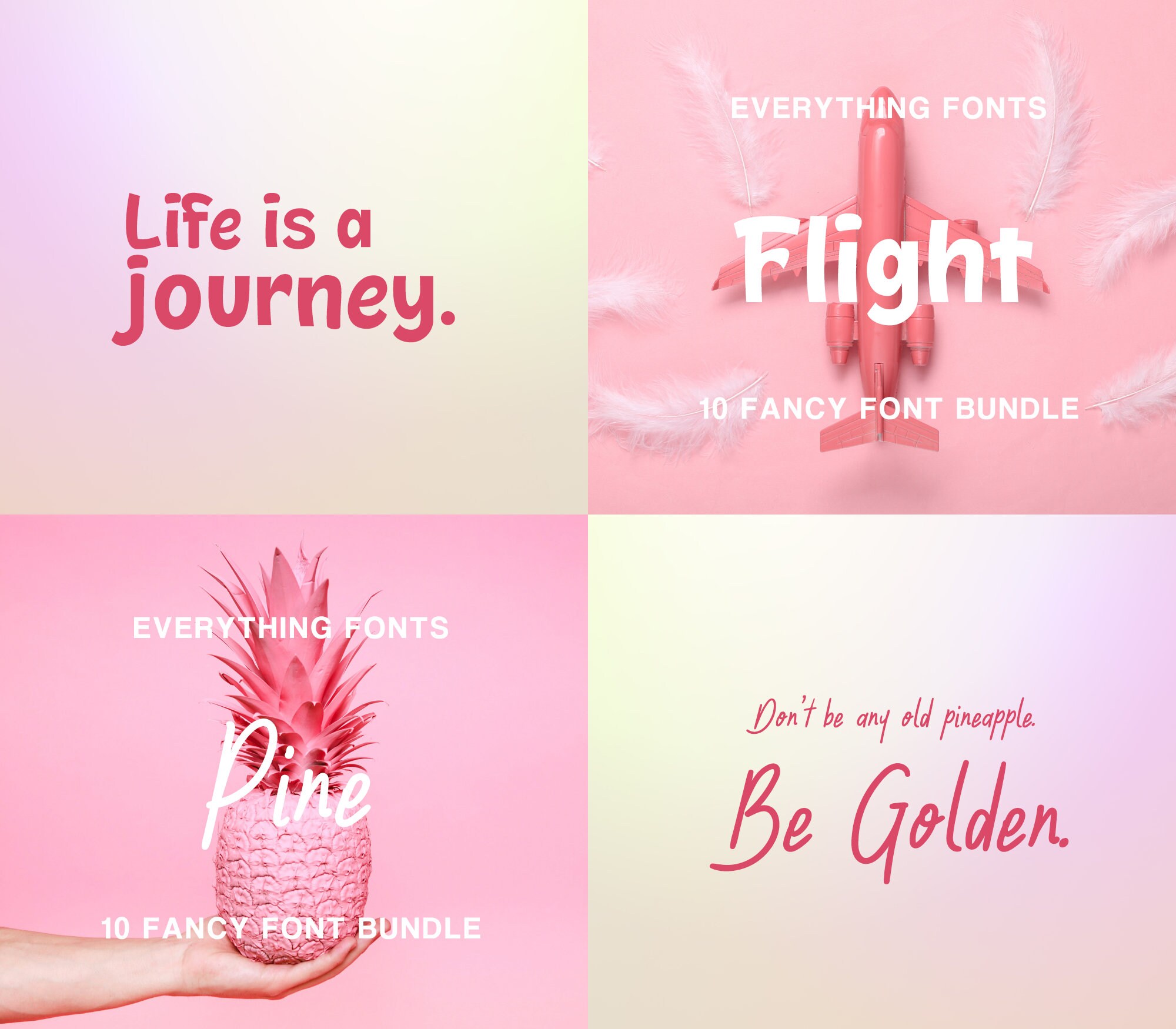 10 Fancy Font Bundle Etsy 10 Fancy Font Bundle Etsy