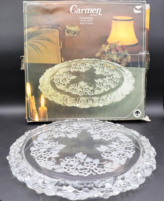 Vintage Original Walther Glas for Mikasa Carmen Satiniert (satined