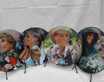 Choice of Vintage Diana Princess of Wales by Drew Struzan Limited Edition Collector Plates Numbered *See Descriptions)