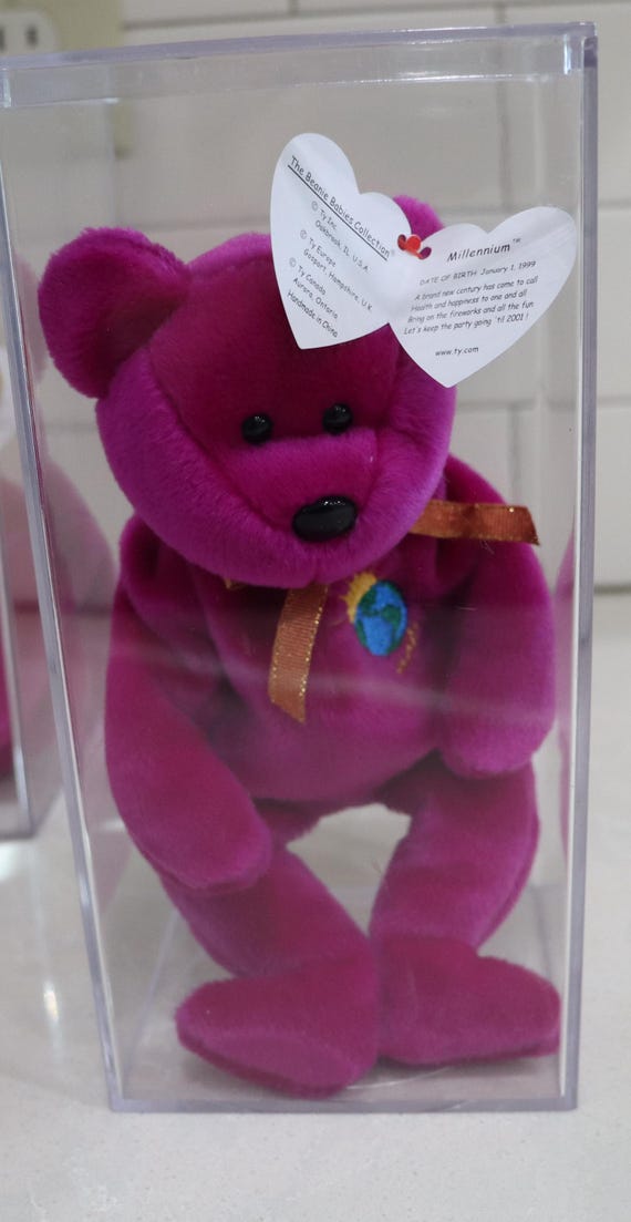 Choice of Vintage Ty Beanie Baby Millenium (spelling Error and