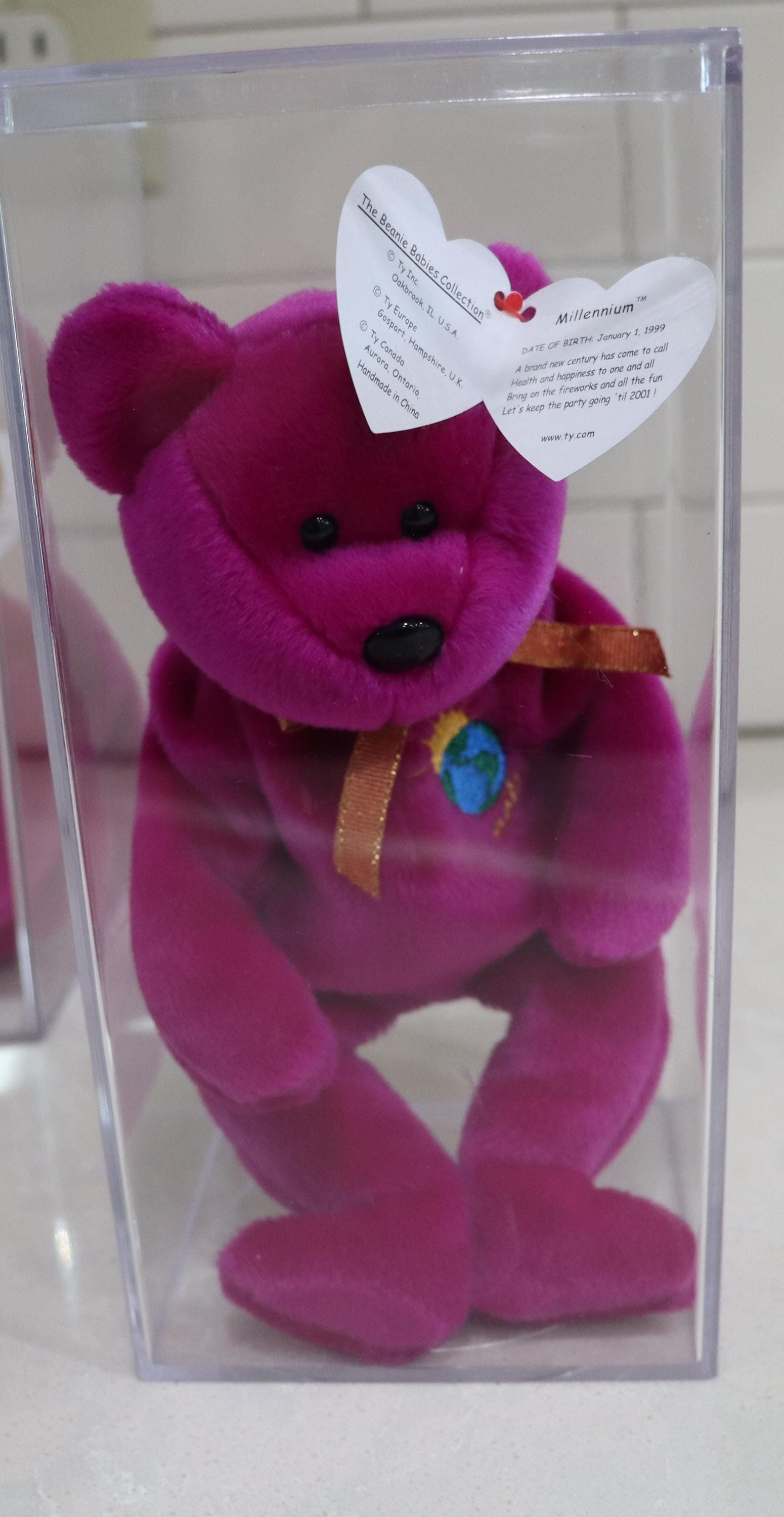 Choice of Vintage Ty Beanie Baby Millenium (spelling Error and