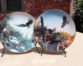 Choice of Braford Exchange "New Horizons" Collection Plates by Robert R. Copple