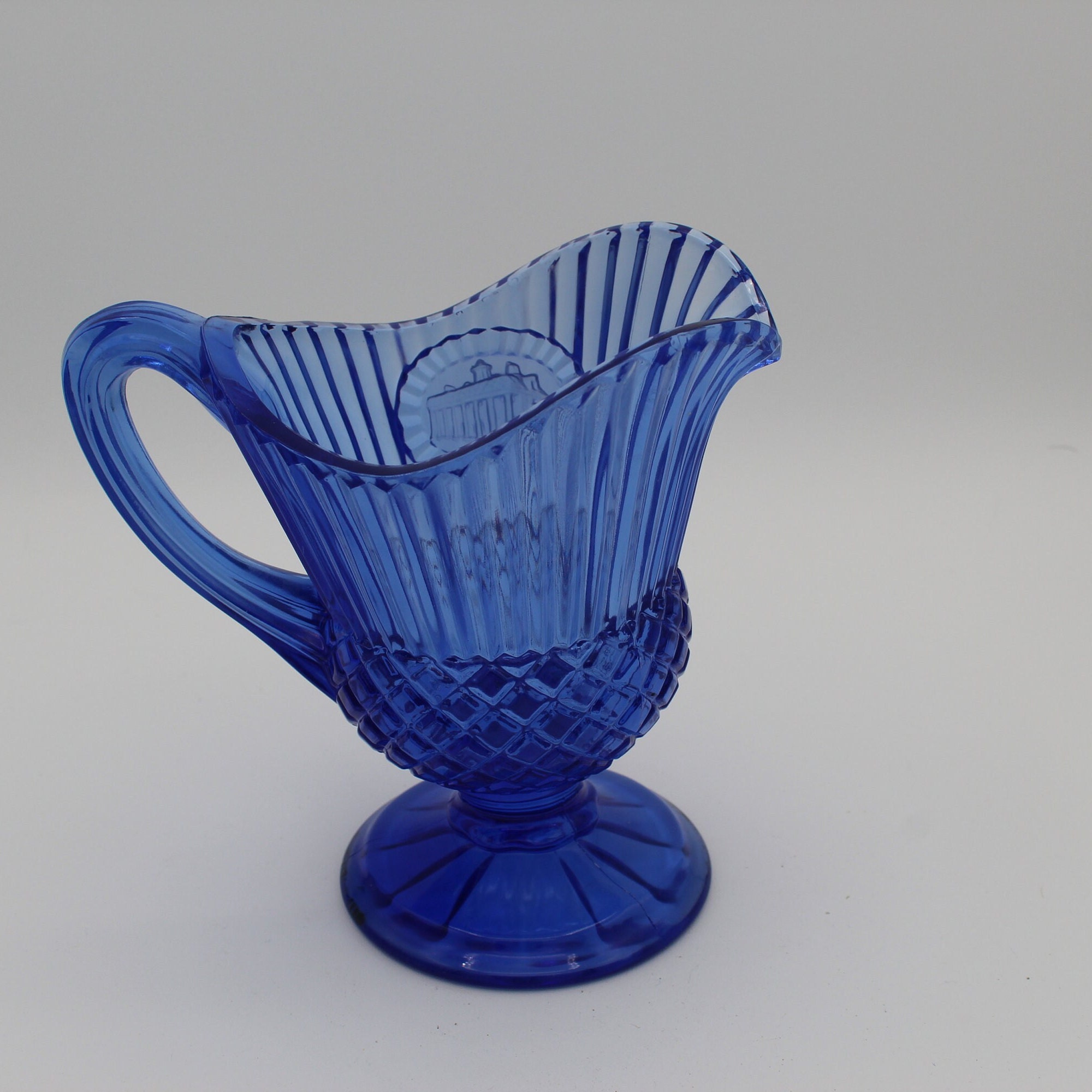 Vintage Avon Mount Vernon Footed Sauce Pitcher Etsy