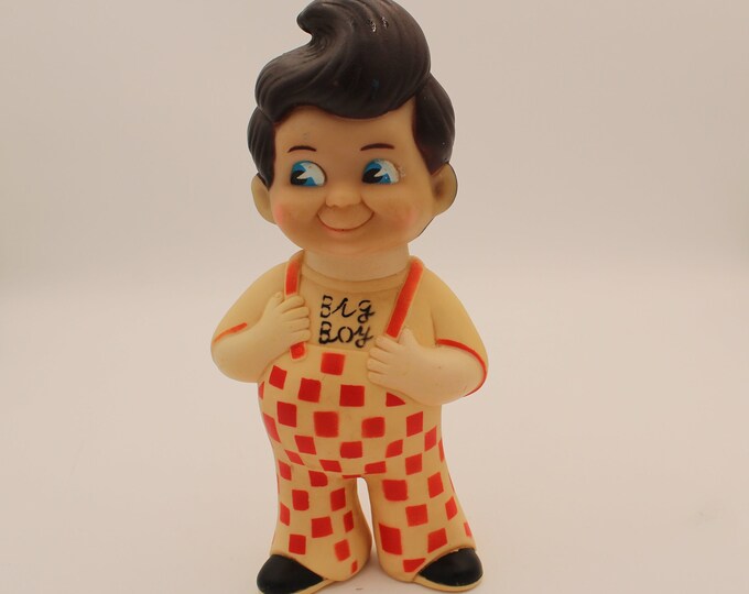 Vintage Bob's Big Boy Plastic Bank Etsy
